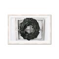 Picture of Farmhouse Wreath _GroupedProduct_Rectangle_Landscape_Photography _GroupedProduct_Rectangle_Landscape_Framed_Matted_