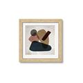 Picture of Black Stones I _GroupedProduct_Square_Framed_Matted_