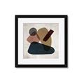 Picture of Black Stones I _GroupedProduct_Square_Framed_Matted_
