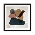 Picture of Black Stones I _GroupedProduct_Square_Framed_Matted_