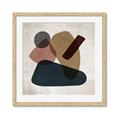 Picture of Black Stones I _GroupedProduct_Square_Framed_Matted_