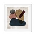 Picture of Black Stones I _GroupedProduct_Square_Framed_Matted_