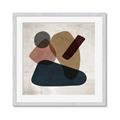 Picture of Black Stones I _GroupedProduct_Square_Framed_Matted_