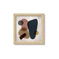 Picture of Black Stones II _GroupedProduct_Square_Framed_Matted_