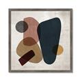 Picture of Black Stones II _GroupedProduct_Square_Framed_Matted_