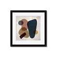 Picture of Black Stones II _GroupedProduct_Square_Framed_Matted_
