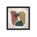 Picture of Bnlack Stones III _GroupedProduct_Square_Framed_Matted_