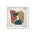 Picture of Bnlack Stones III _GroupedProduct_Square_Framed_Matted_