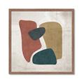 Picture of Bnlack Stones III _GroupedProduct_Square_Framed_Matted_