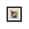 Picture of Bnlack Stones III _GroupedProduct_Square_Framed_Matted_