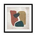 Picture of Bnlack Stones III _GroupedProduct_Square_Framed_Matted_