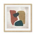 Picture of Bnlack Stones III _GroupedProduct_Square_Framed_Matted_