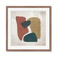 Picture of Bnlack Stones III _GroupedProduct_Square_Framed_Matted_