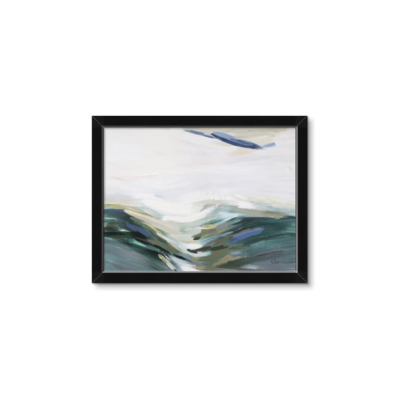 Picture of Teal And Blue _GroupedProduct_Rectangle_Landscape_Framed_Matted_