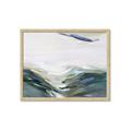 Picture of Teal And Blue _GroupedProduct_Rectangle_Landscape_Framed_Matted_