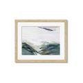 Picture of Teal And Blue _GroupedProduct_Rectangle_Landscape_Framed_Matted_