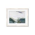 Picture of Teal And Blue _GroupedProduct_Rectangle_Landscape_Framed_Matted_