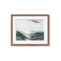 Picture of Teal And Blue _GroupedProduct_Rectangle_Landscape_Framed_Matted_