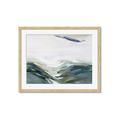Picture of Teal And Blue _GroupedProduct_Rectangle_Landscape_Framed_Matted_