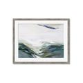 Picture of Teal And Blue _GroupedProduct_Rectangle_Landscape_Framed_Matted_