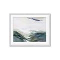 Picture of Teal And Blue _GroupedProduct_Rectangle_Landscape_Framed_Matted_