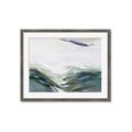 Picture of Teal And Blue _GroupedProduct_Rectangle_Landscape_Framed_Matted_
