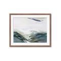 Picture of Teal And Blue _GroupedProduct_Rectangle_Landscape_Framed_Matted_