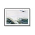 Picture of Teal And Blue _GroupedProduct_Rectangle_Landscape_Framed_Matted_