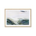 Picture of Teal And Blue _GroupedProduct_Rectangle_Landscape_Framed_Matted_