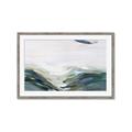 Picture of Teal And Blue _GroupedProduct_Rectangle_Landscape_Framed_Matted_