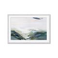 Picture of Teal And Blue _GroupedProduct_Rectangle_Landscape_Framed_Matted_