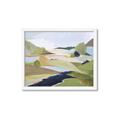 Picture of Green Landscape  _GroupedProduct_Rectangle_Landscape_Framed_Matted_