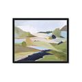 Picture of Green Landscape  _GroupedProduct_Rectangle_Landscape_Framed_Matted_