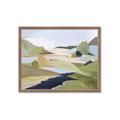 Picture of Green Landscape  _GroupedProduct_Rectangle_Landscape_Framed_Matted_