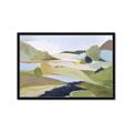 Picture of Green Landscape  _GroupedProduct_Rectangle_Landscape_Framed_Matted_