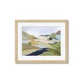 Picture of Green Landscape  _GroupedProduct_Rectangle_Landscape_Framed_Matted_