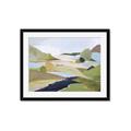 Picture of Green Landscape  _GroupedProduct_Rectangle_Landscape_Framed_Matted_