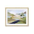 Picture of Green Landscape  _GroupedProduct_Rectangle_Landscape_Framed_Matted_