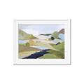 Picture of Green Landscape  _GroupedProduct_Rectangle_Landscape_Framed_Matted_