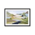 Picture of Green Landscape  _GroupedProduct_Rectangle_Landscape_Framed_Matted_