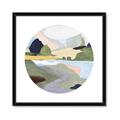 Picture of Green Landscape II _GroupedProduct_Square_Framed_Matted_