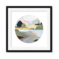 Picture of Green Landscape II _GroupedProduct_Square_Framed_Matted_
