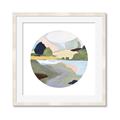 Picture of Green Landscape II _GroupedProduct_Square_Framed_Matted_