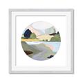 Picture of Green Landscape II _GroupedProduct_Square_Framed_Matted_