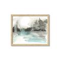 Picture of Icy Creek II _GroupedProduct_Rectangle_Landscape_Framed_Matted_
