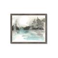Picture of Icy Creek II _GroupedProduct_Rectangle_Landscape_Framed_Matted_