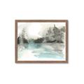 Picture of Icy Creek II _GroupedProduct_Rectangle_Landscape_Framed_Matted_