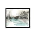 Picture of Icy Creek II _GroupedProduct_Rectangle_Landscape_Framed_Matted_