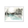 Picture of Icy Creek II _GroupedProduct_Rectangle_Landscape_Framed_Matted_