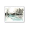 Picture of Icy Creek II _GroupedProduct_Rectangle_Landscape_Framed_Matted_